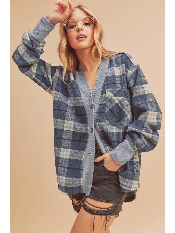 AEMI + CO - Wholesale Cardigan - Women's - 582BK Hila Cardigan Jacket 37