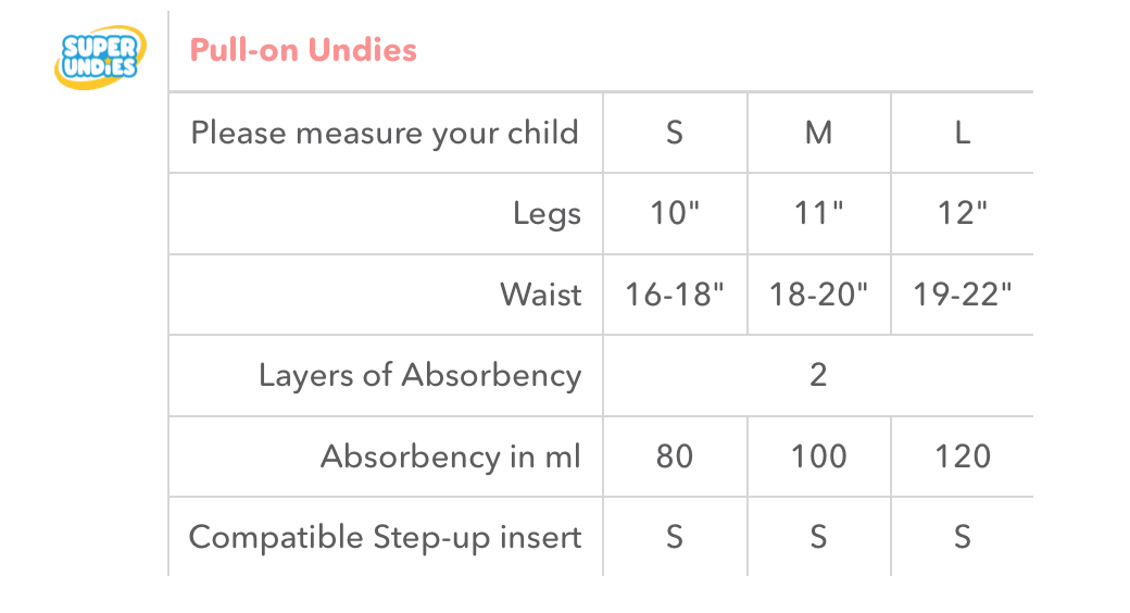 Super Undies - Vente Couvre-couches/protection pour sous-vêtements – bébé - Culottes d'apprentissage de la propreté étanches Fearless : Lotus6