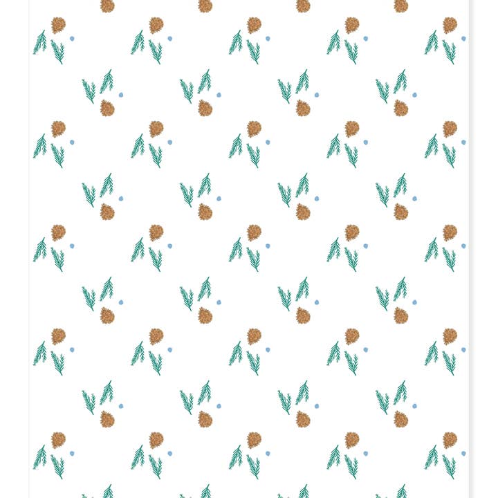 Ramus & Co. - Wholesale Wrapping Paper Roll - Pine Forest Gift Wrap Double-Sided2
