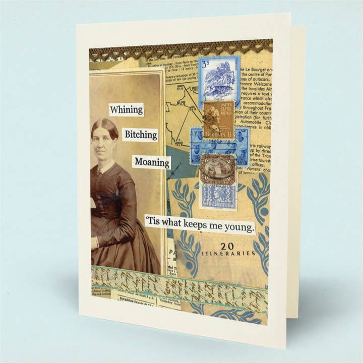 Whining And Bitching Card for wholesale by Mina Lee Studio