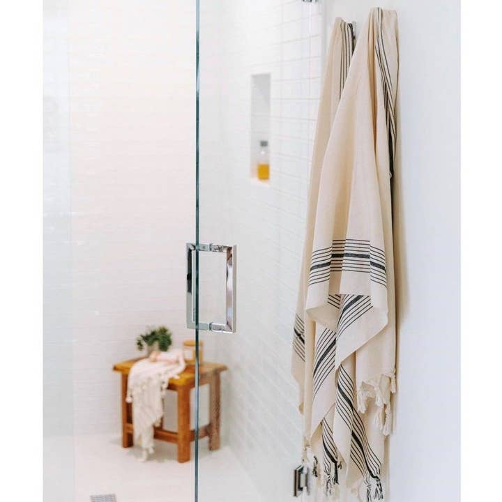 The Loomia - Wholesale Bath Towel - Zebrine 100% Cotton Turkish Hand and Bath Towel