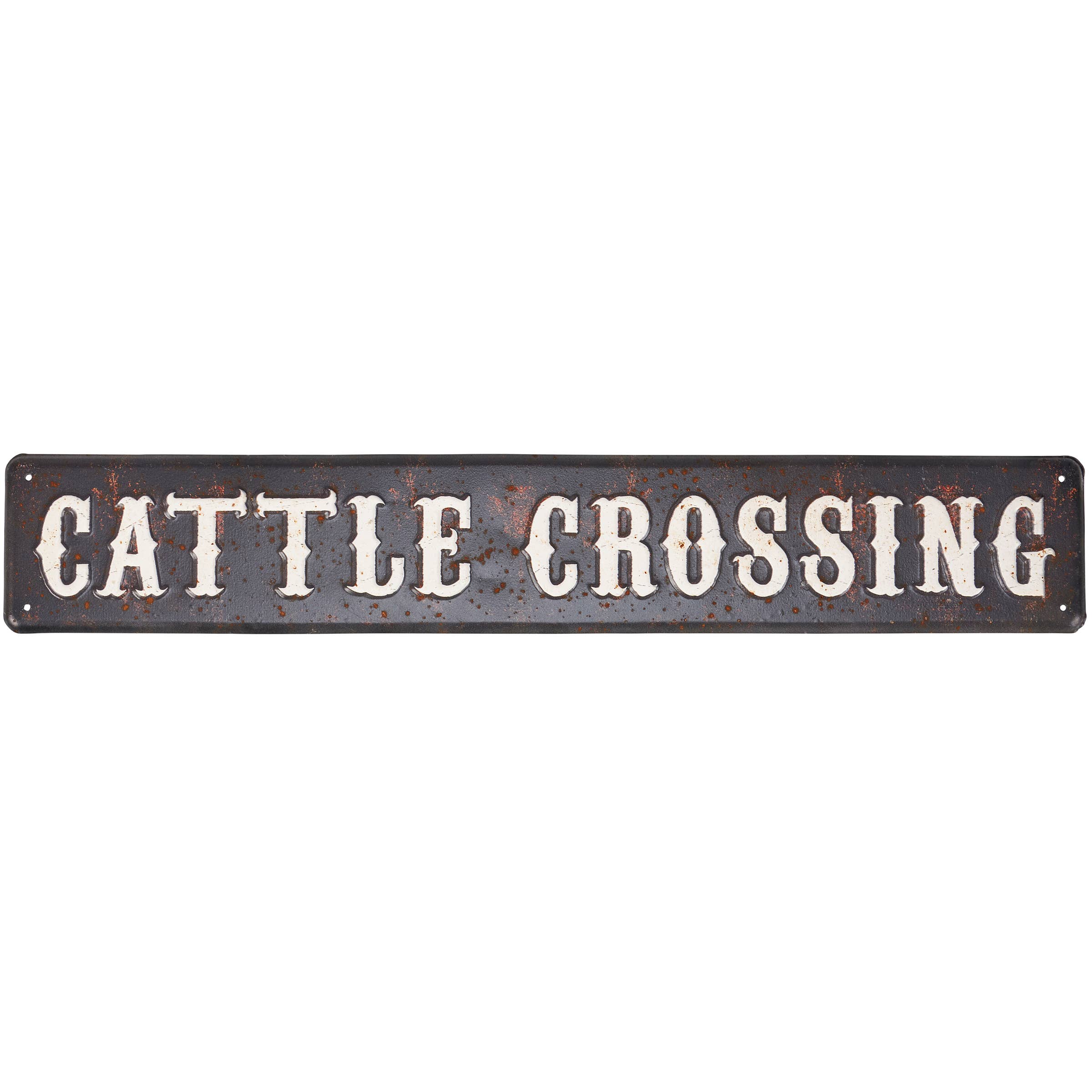 Primitives by Kathy - Wholesale Wall Sign - Cattle Crossing Wall Decor0