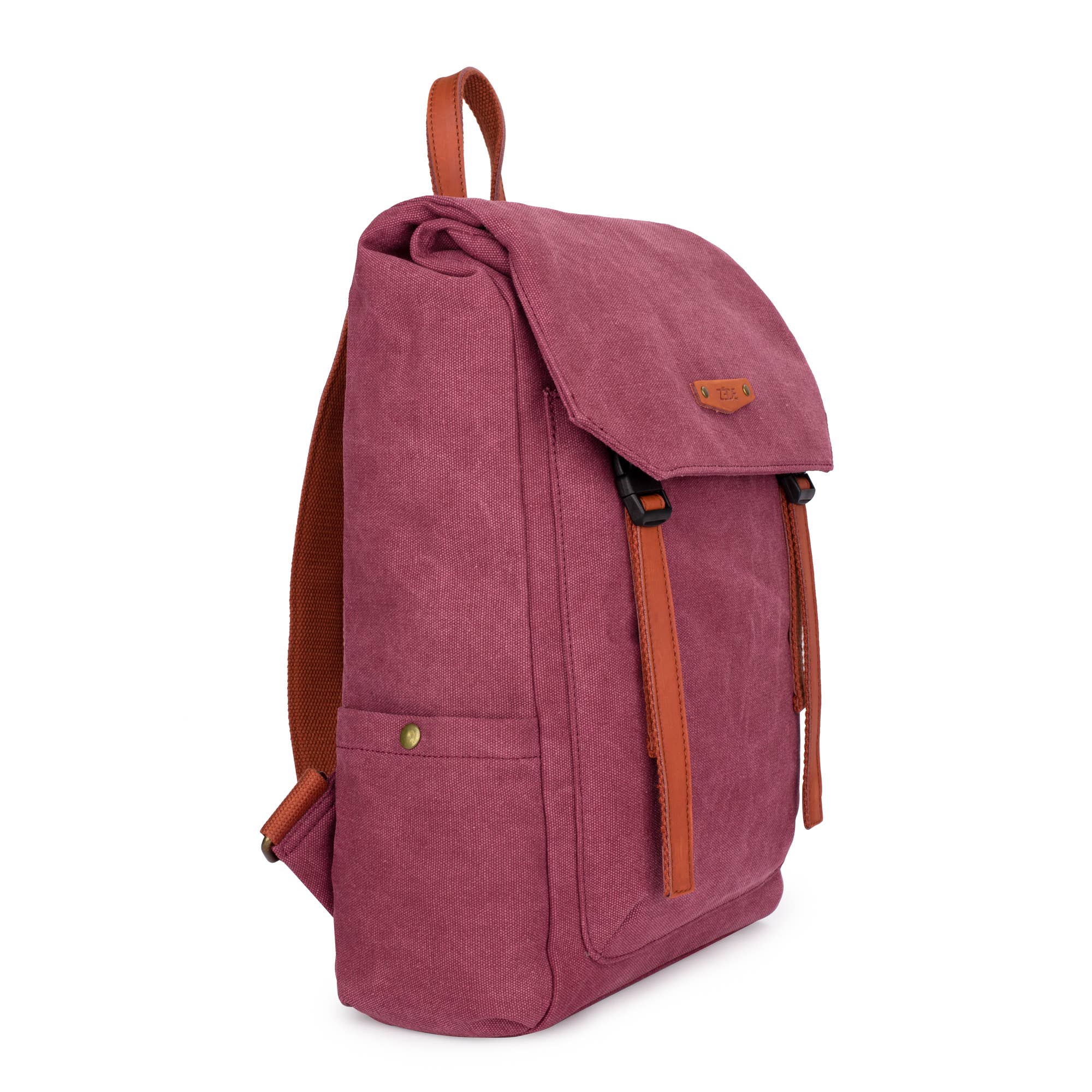 ZEDE PARIS – Großhandel Rucksack – Damen – Quai de la Gare (XL) - Rucksack aus Leinen und Leder23