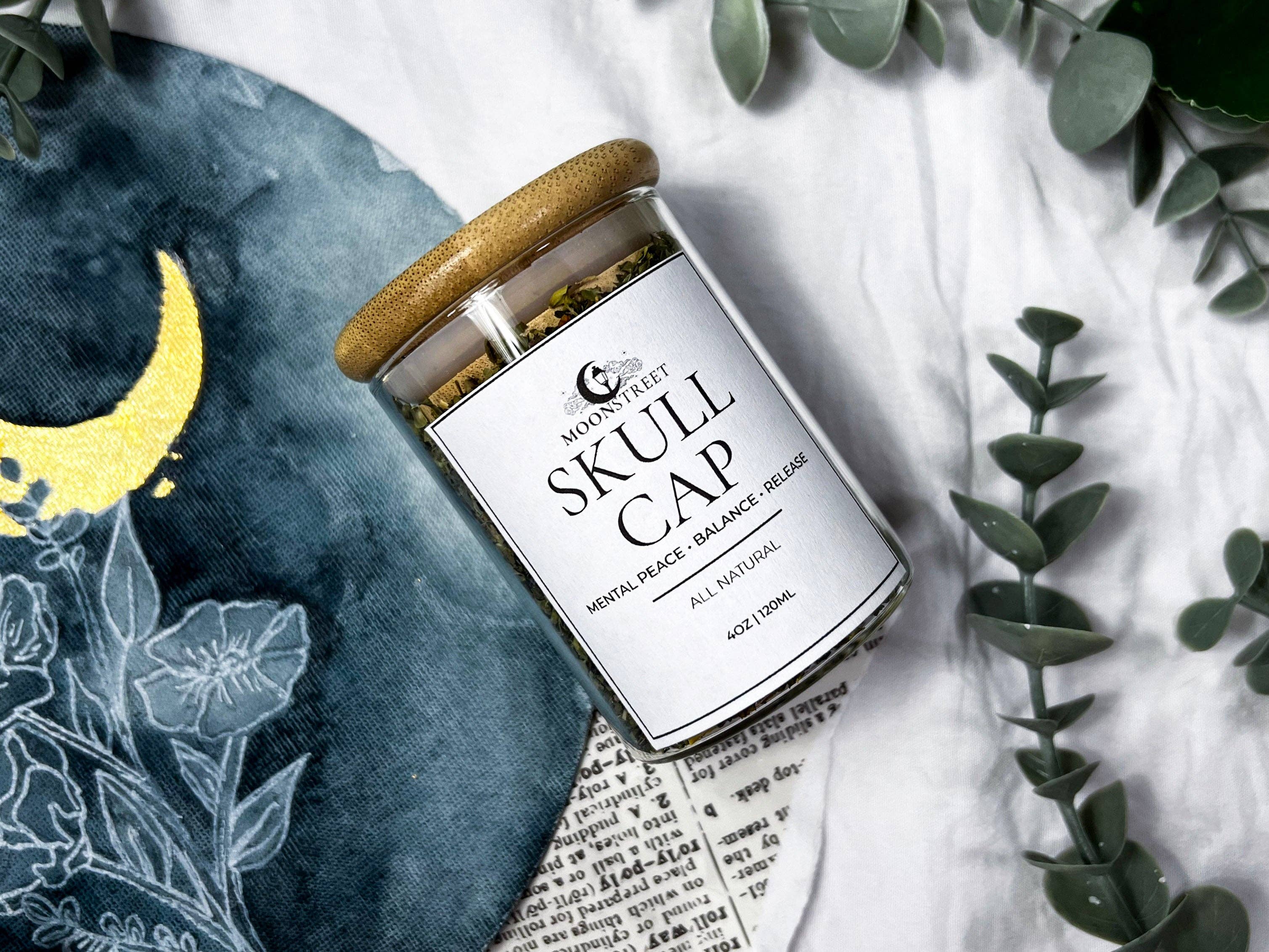 Moon Street Kits - Wholesale Herbs - Skullcap Herb for Calm, Protection & Energetic Recovery4