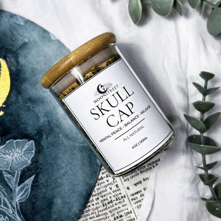 Moon Street Kits - Wholesale Herbs - Skullcap Herb for Calm, Protection & Energetic Recovery4