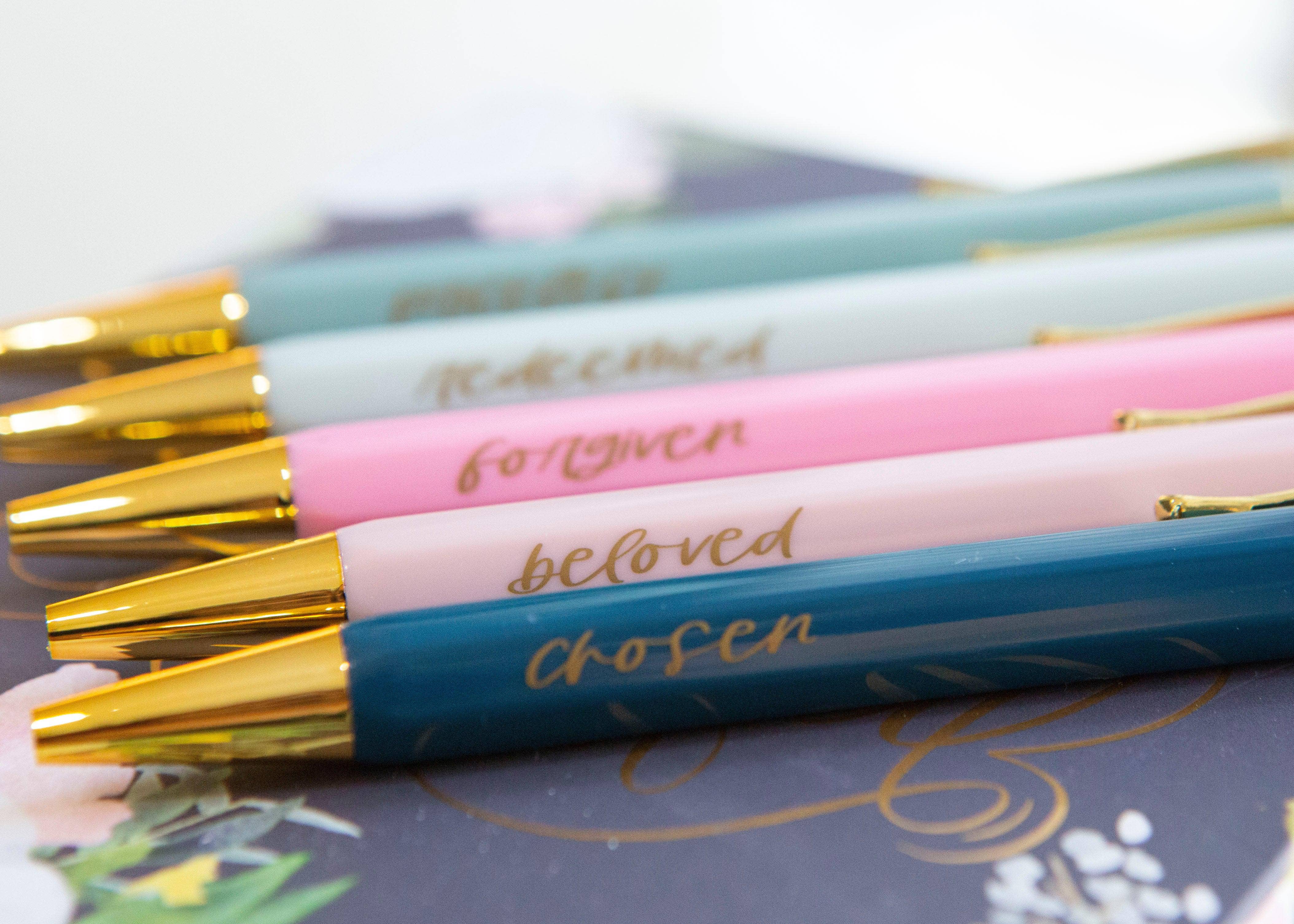 Chosen & Cherished - Wholesale Pen - Christian Pen Set | Child of God Pen Set | Church Pens4