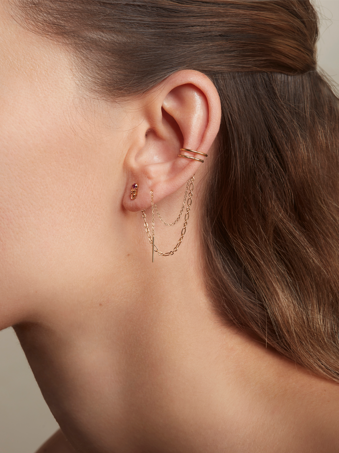 April Please - Wholesale Dangle Earrings -  FERDINAND chain ear jewelry8