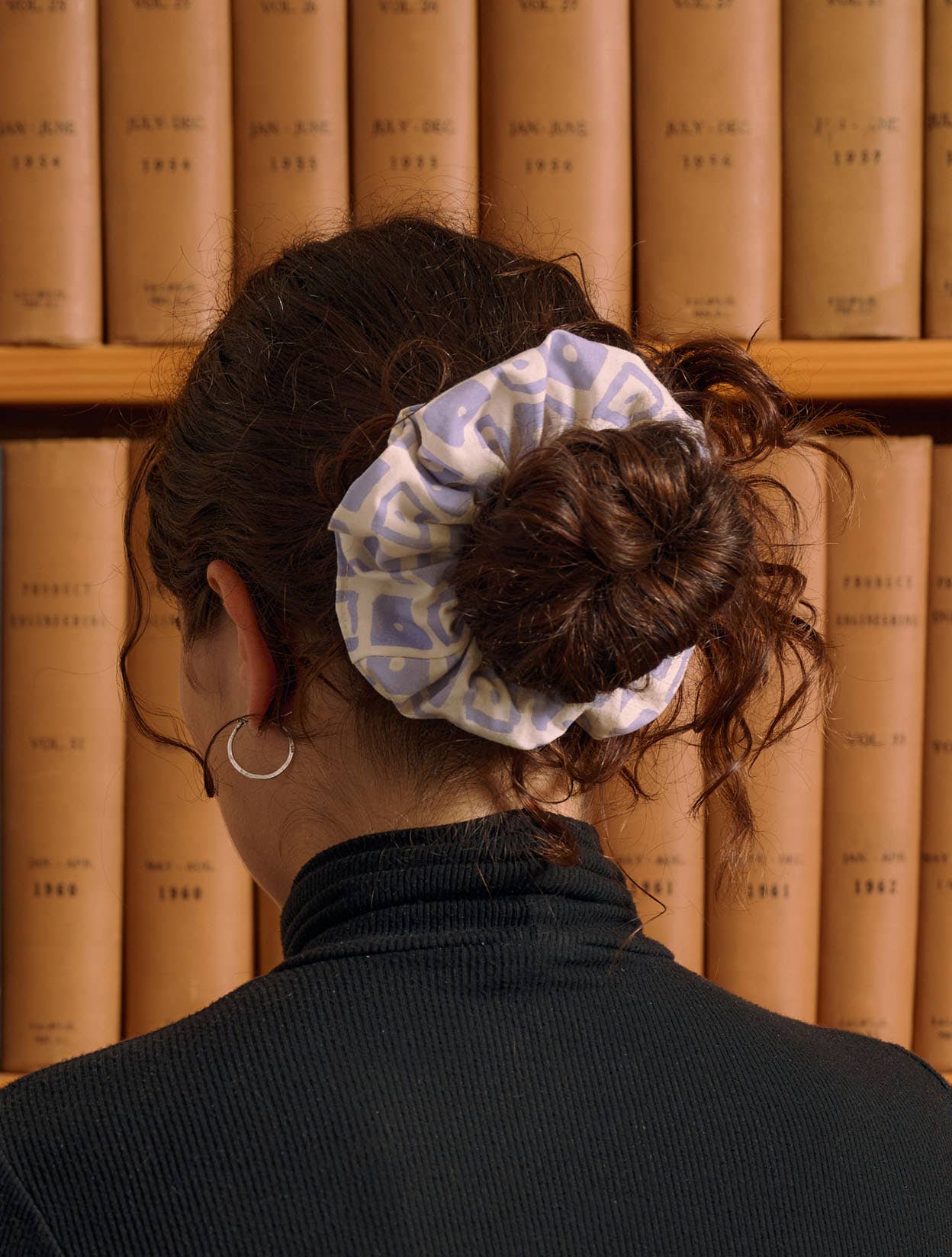 LCQKS - Wholesale Scrunchie - Women's - Hand Printed and Sewn Cotton Scrunchies4