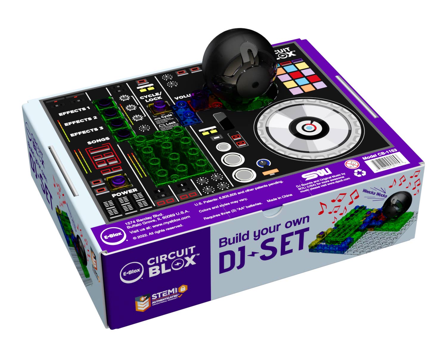 EBlox - Wholesale Electronic Toy - Kids & Baby - BYO DJ Music Mixer1