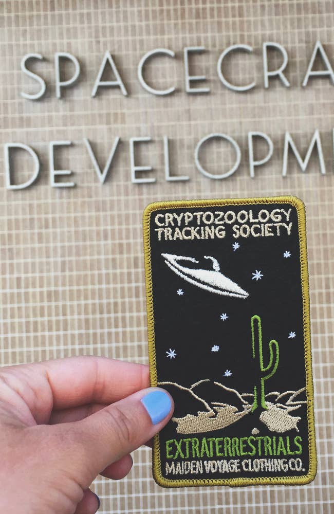 Maiden Voyage Co. - Wholesale Patch - Extraterrestrials Patch - Cryptozoology Tracking Society1