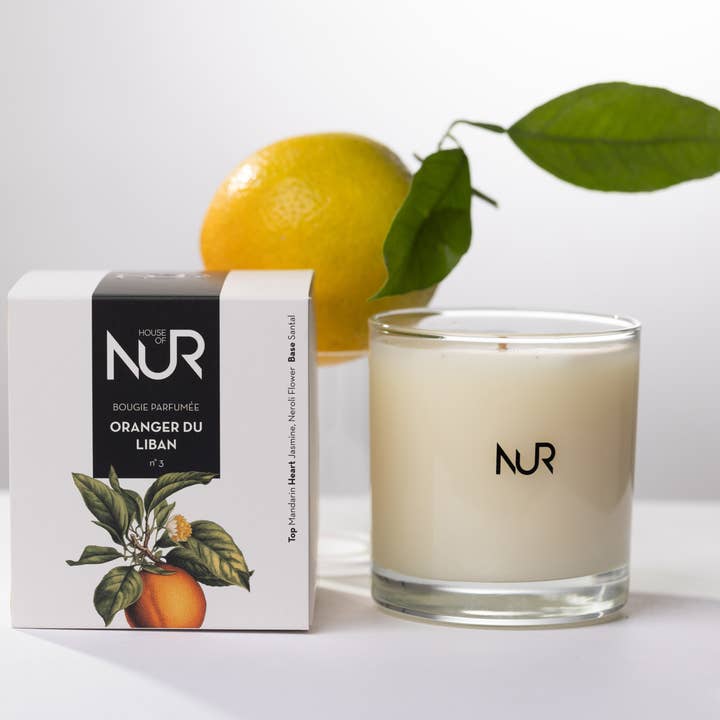 Bougie Oranger Du Liban No.3/Graphic Collection pour la vente par House Of Nur LLC.