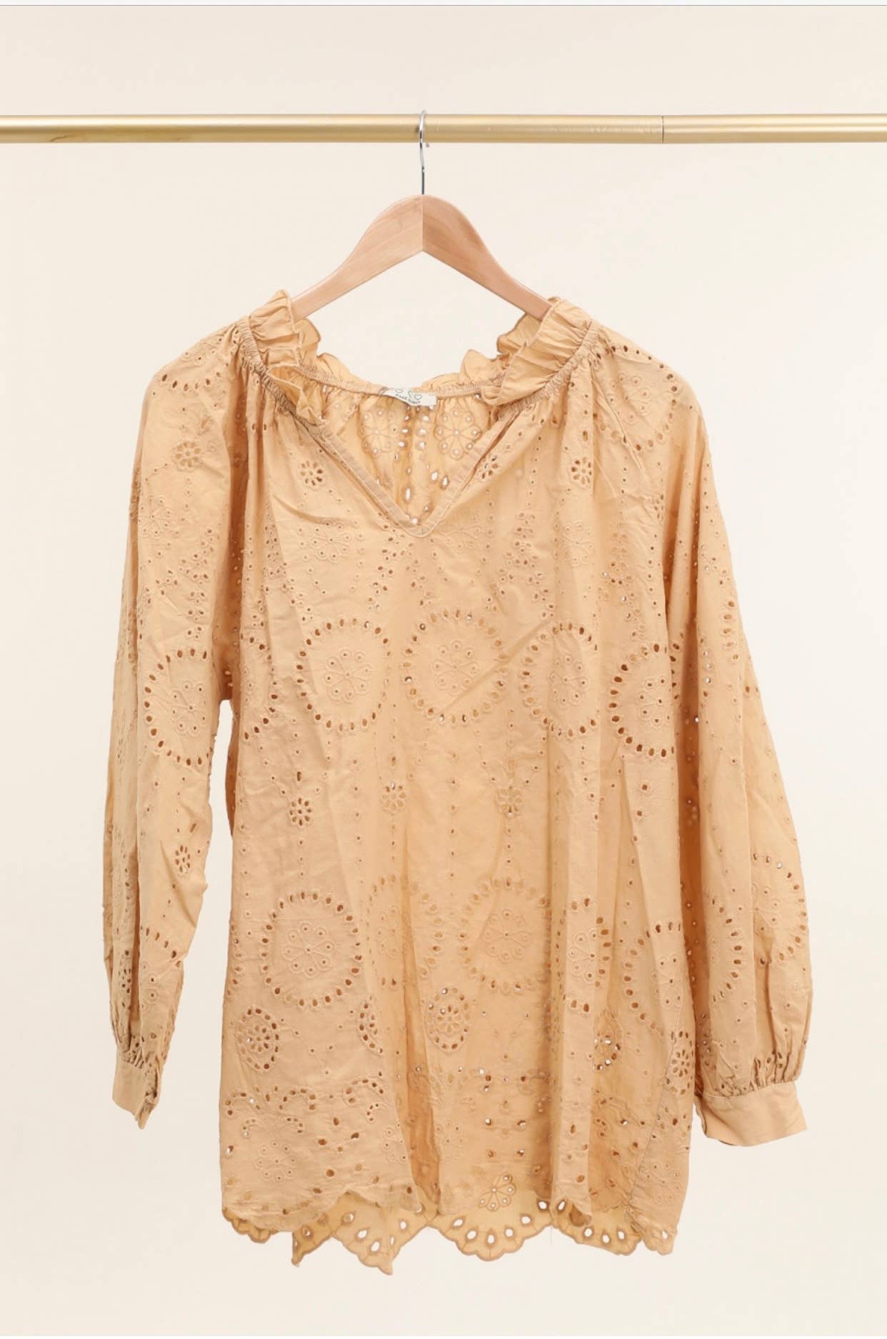 LÉA & LUC – Großhandel Bluse – Damen – Bluse aus 100% Baumwolle REF. 121681