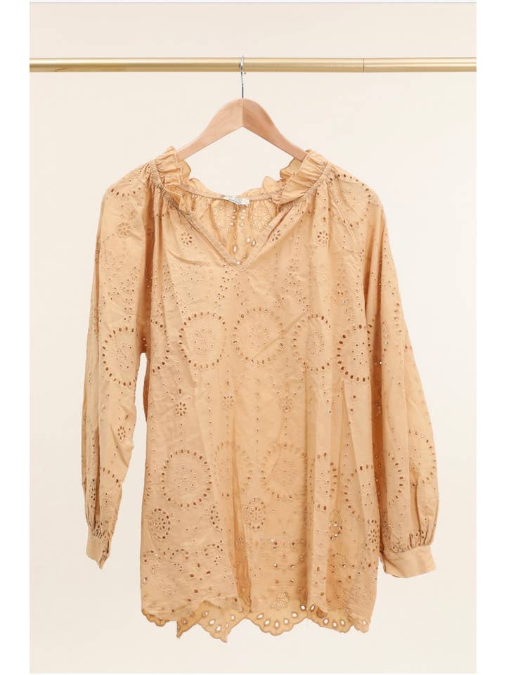 LÉA & LUC - Wholesale Blouse - Women's - 100% Cotton Blouse REF. 121681