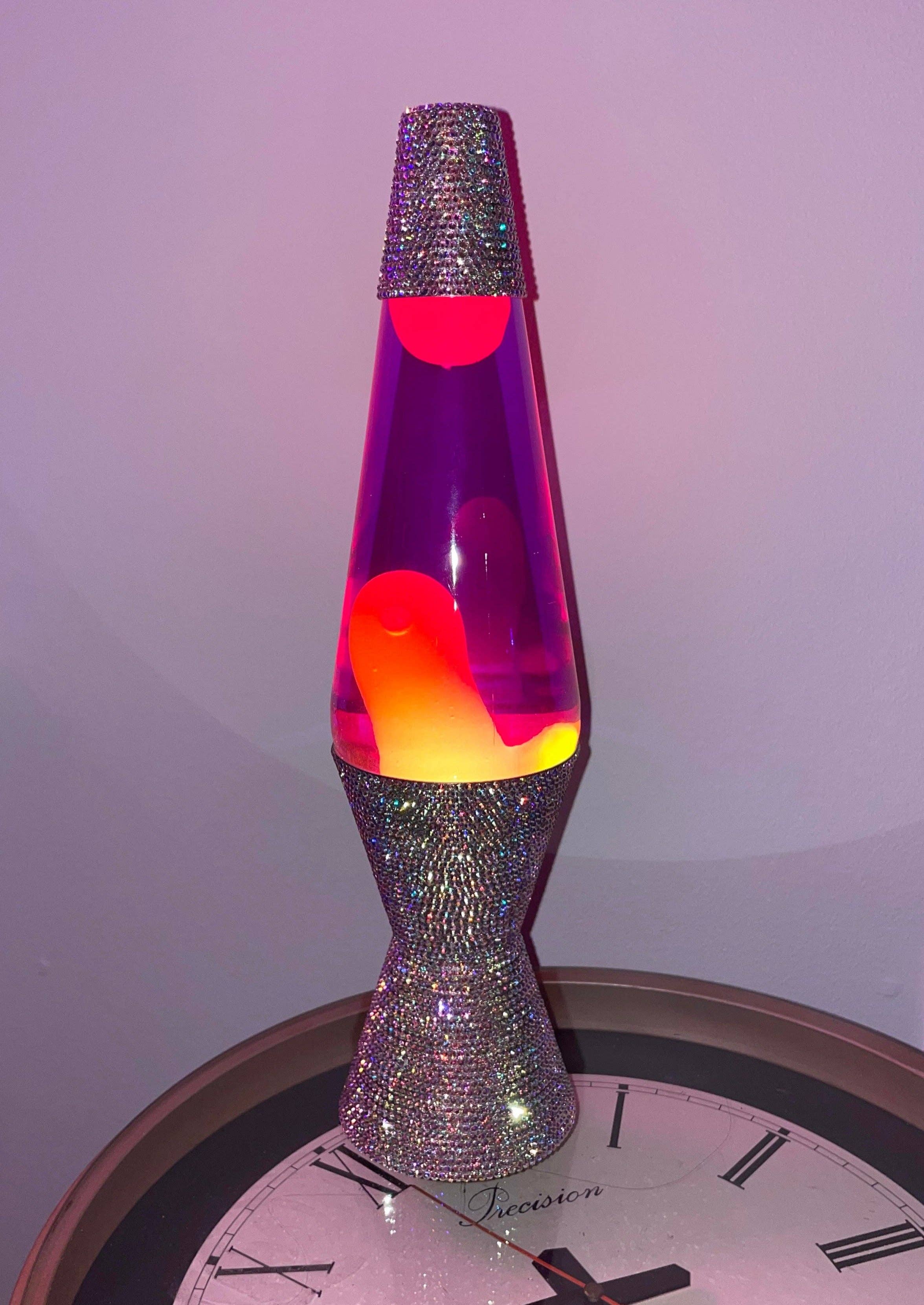 MOLLY SMILES - Wholesale Decorative Tabletop Object - bedazzled lava lamp1