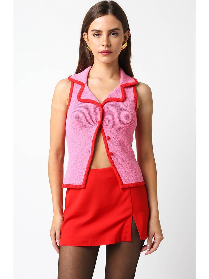 Olivaceous - Wholesale Knit Sweater - Women's - Brenda Sweater