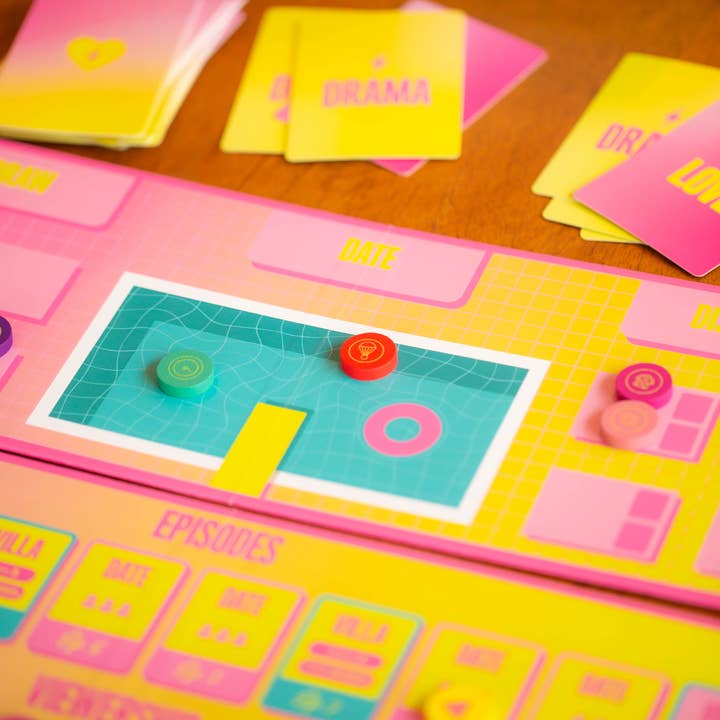 rabble – Jogo de cartas por atacado – Lovestruck - Um jogo sobre encontrar o amor em reality TV3