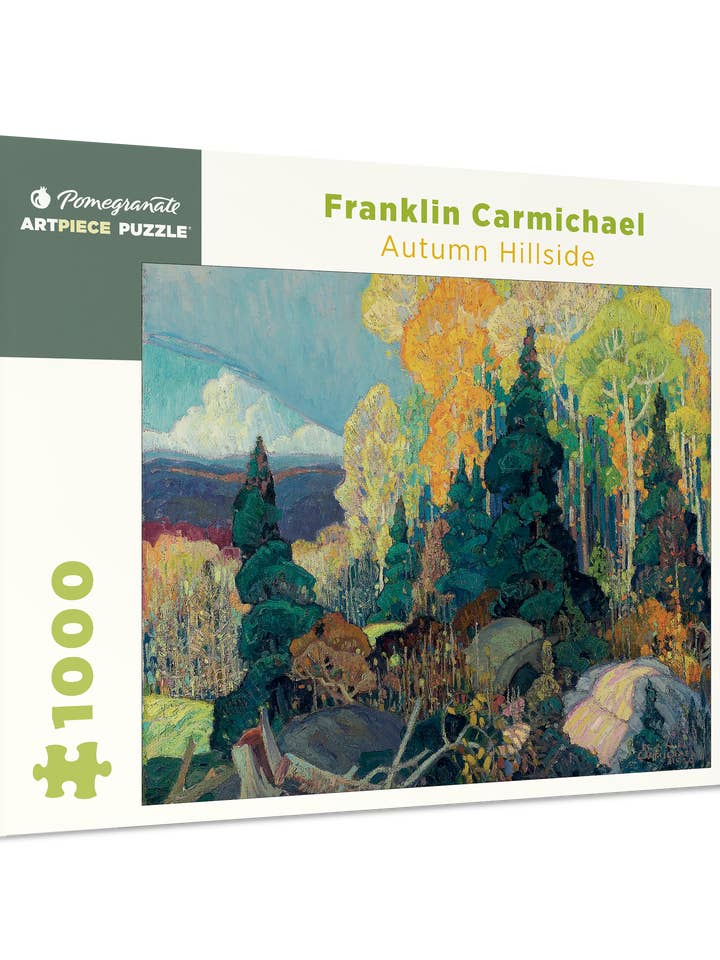 Franklin Carmichael: Autumn Hillside 1000-piece Jigsaw Puzzle for wholesale by Pomegranate