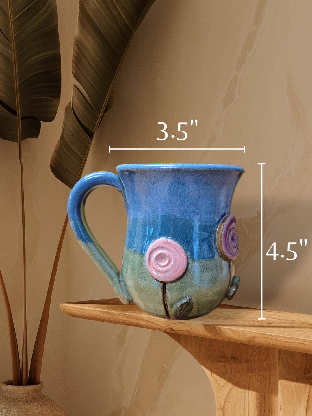 MudWorks Pottery - Wholesale Coffee Mug - Flower Pop Mug5