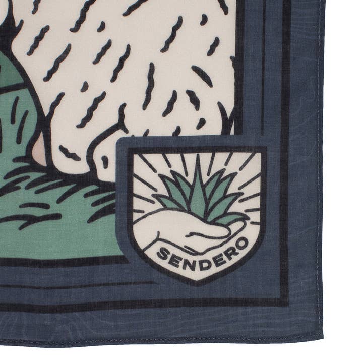 Sendero Provisions Company - Vente Bandana – unisexe - Bandana du parc national des glaciers1