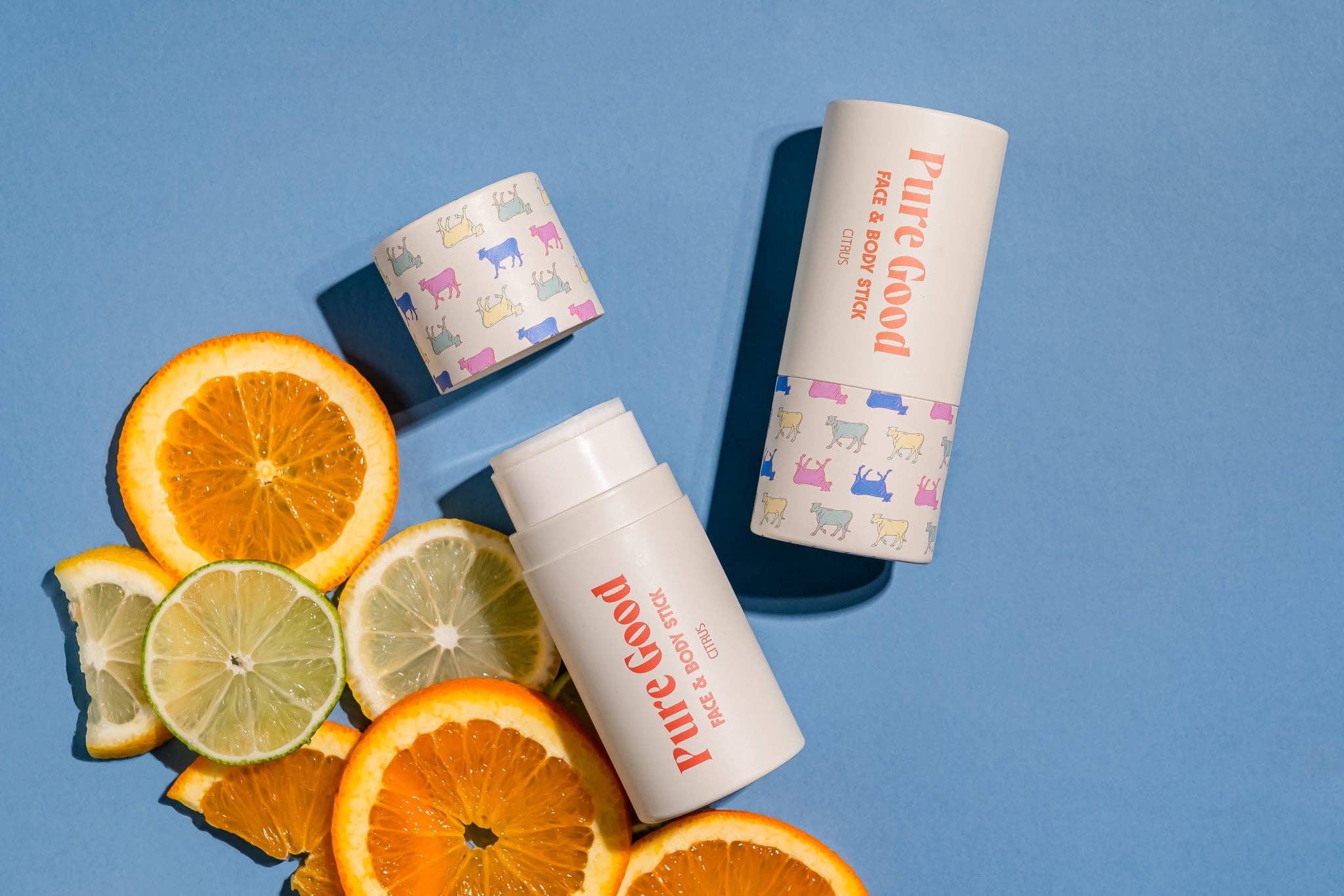 Pure Good - Wholesale Body Balm/Butter - Face & Body Tallow Stick - Hydration and vitamin C for your skin.3