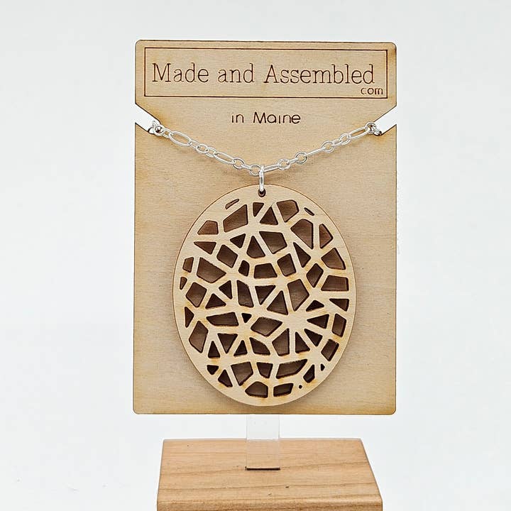 Made and Assembled - Vente Colliers à pendentif - Collection Wildwood - Collier Matrix1