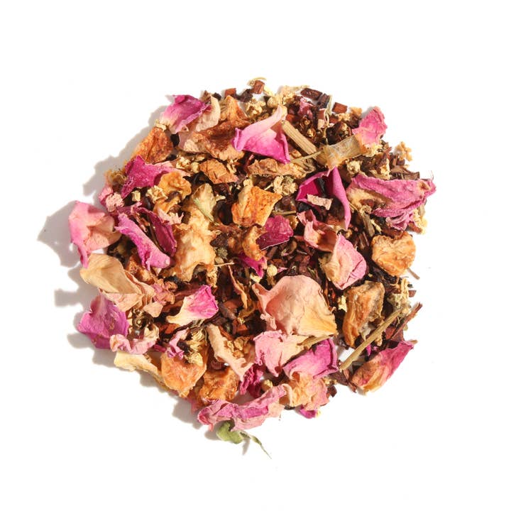 Plum Deluxe Tea - Wholesale Loose Tea - Evening in the Garden Elderflower Rose Lemon Herbal Tea1