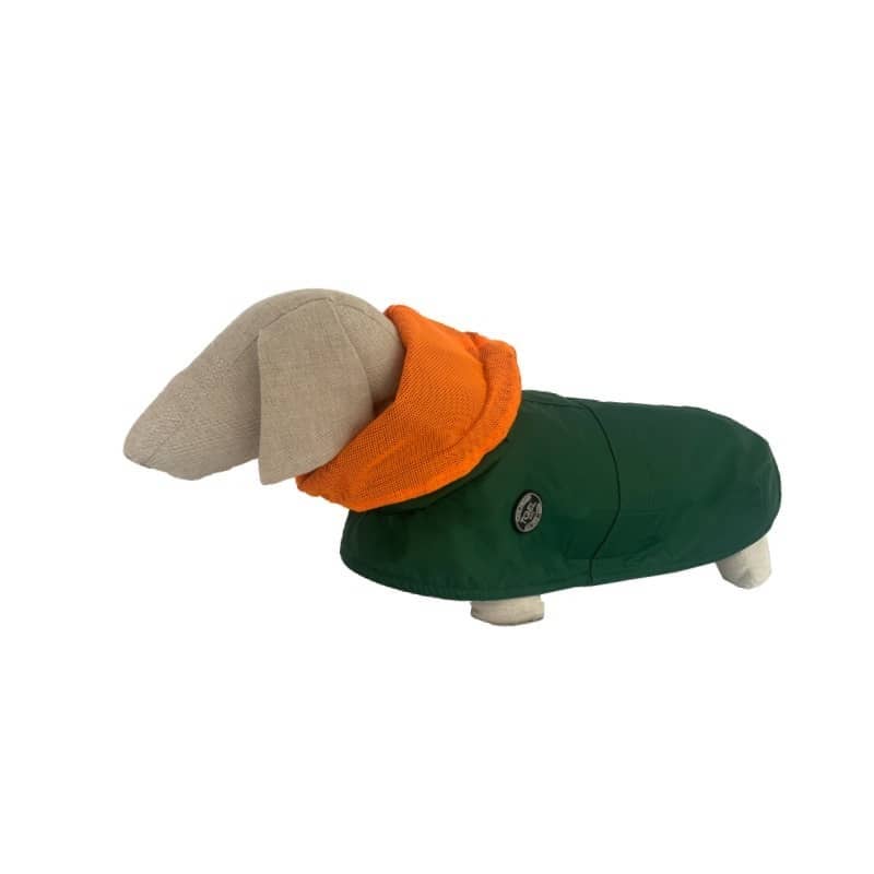 tQel dog trends - Wholesale Pet Raincoat - Dog - Tintin Air Green Raincoat2