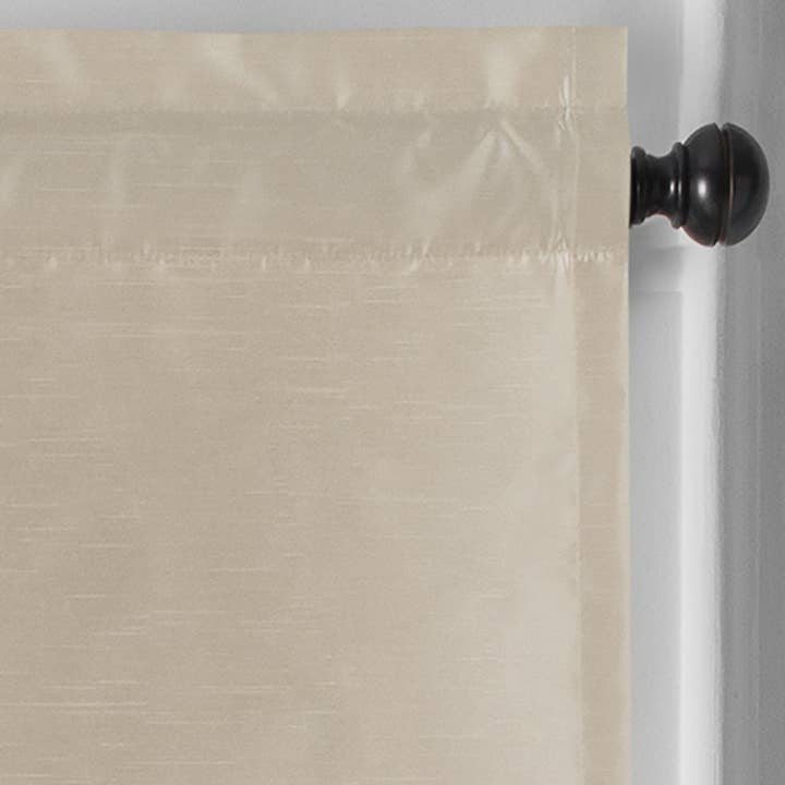 Threadmade Home - Wholesale Curtain - Colette Faux Silk Blackout Window Curtain & Scallop Valance16
