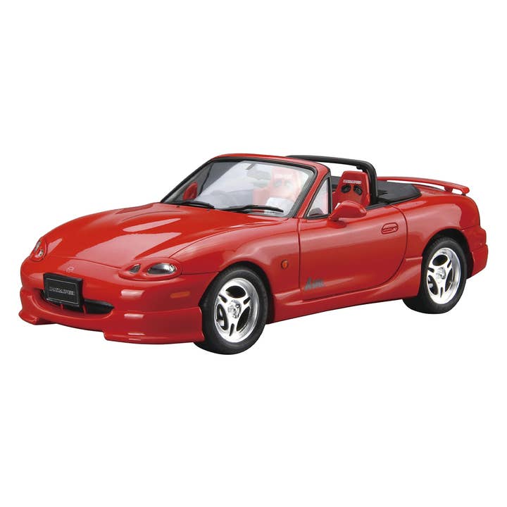 Aoshima: 1/24 Mazda Speed NB8C Roadster A-Spec '99 Scale Model Kit #61 for wholesale by The Shumi Company