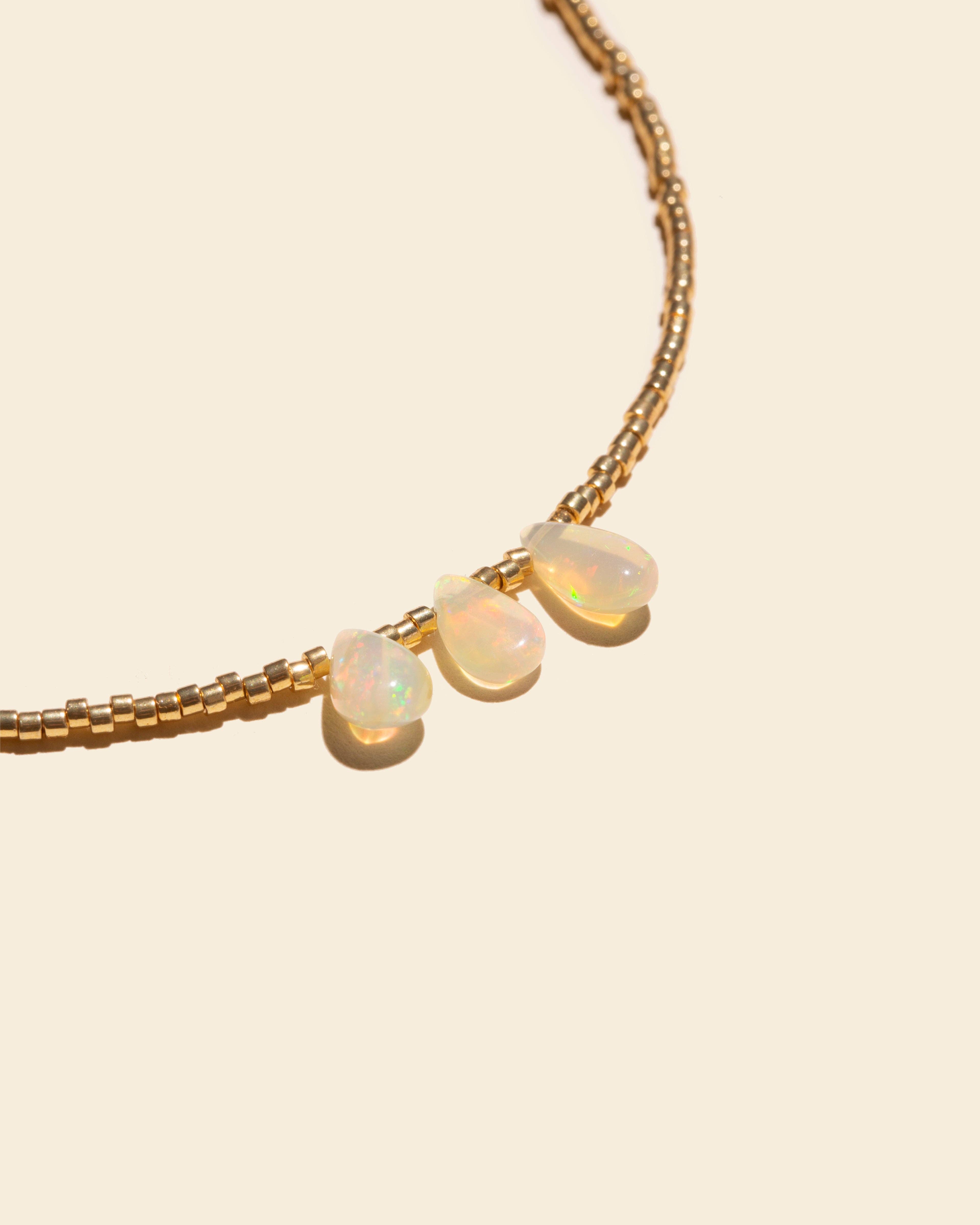 Apsara Jewels - Vendita all'ingrosso Collana con ciondolo/pendaglio - Collana in oro con opale4