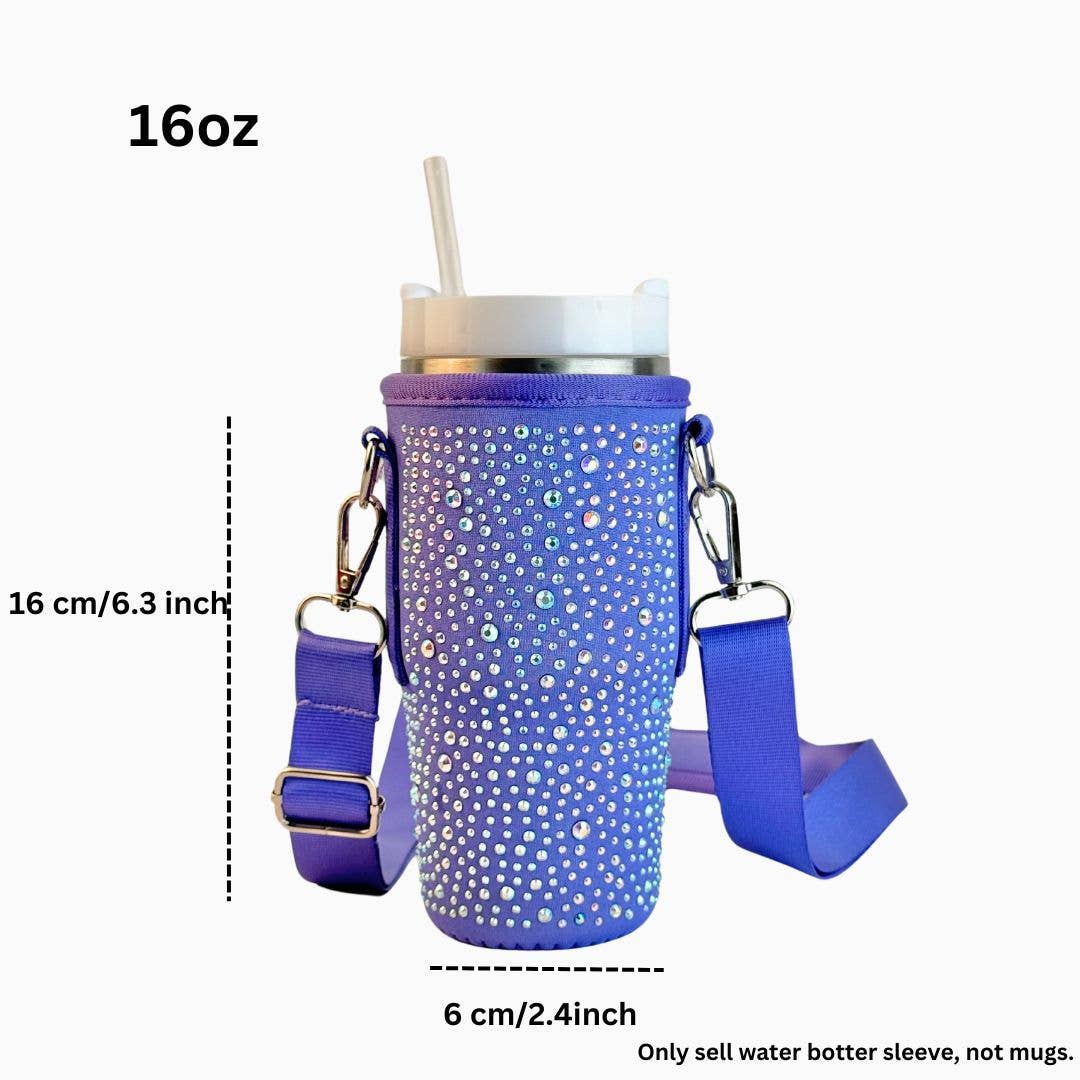 Crave by FW - Vendita all'ingrosso Borsa a tracolla - Donna - 1 pz Borsa Porta Bottiglia d'Acqua Brillante per Bottiglia da 16oz Custodia7