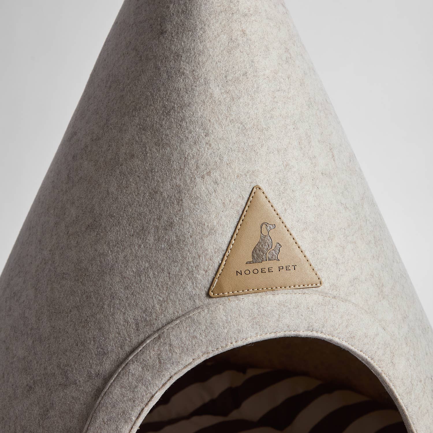 Nooee pet - Wholesale Pet Cave - Cat/Dog - Nooee Pet Harry Cave – Size XXL Cream Foldable Pet Cave3