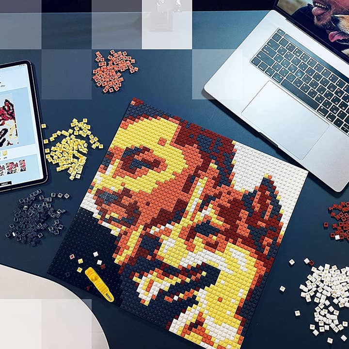 QBRIX – Großhandel Bastelset – QBRIX – Pixel-Art aus Handyfotos und Selfies erstellen (Solar)4
