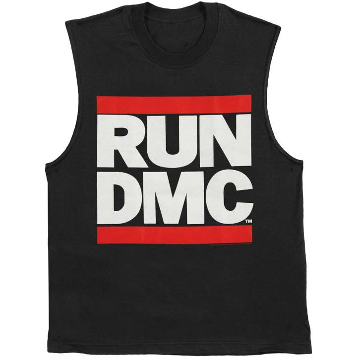 Run DMC Classic Logo Mens Tank for wholesale by Rockabilia