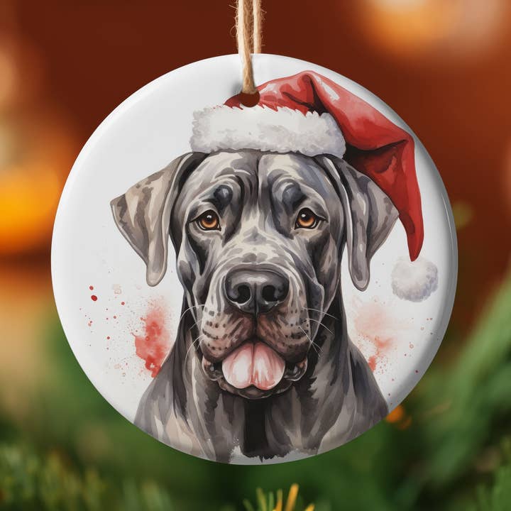 Décoration de Noël pour chien, bonnet de Père Noël, idée cadeau pour chien (copie) pour la vente par The Game Day Family
