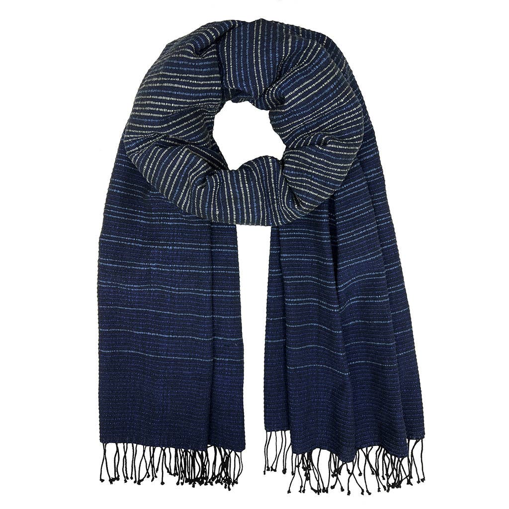 SLATE + SALT - Wholesale Scarf - Women's - Ethiopia Handloom Wrap Scarf4