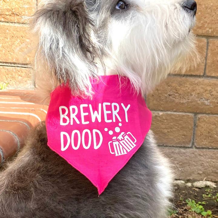 Brewery Dood Dog Bandana for wholesale by Craft Beer Pet Gear