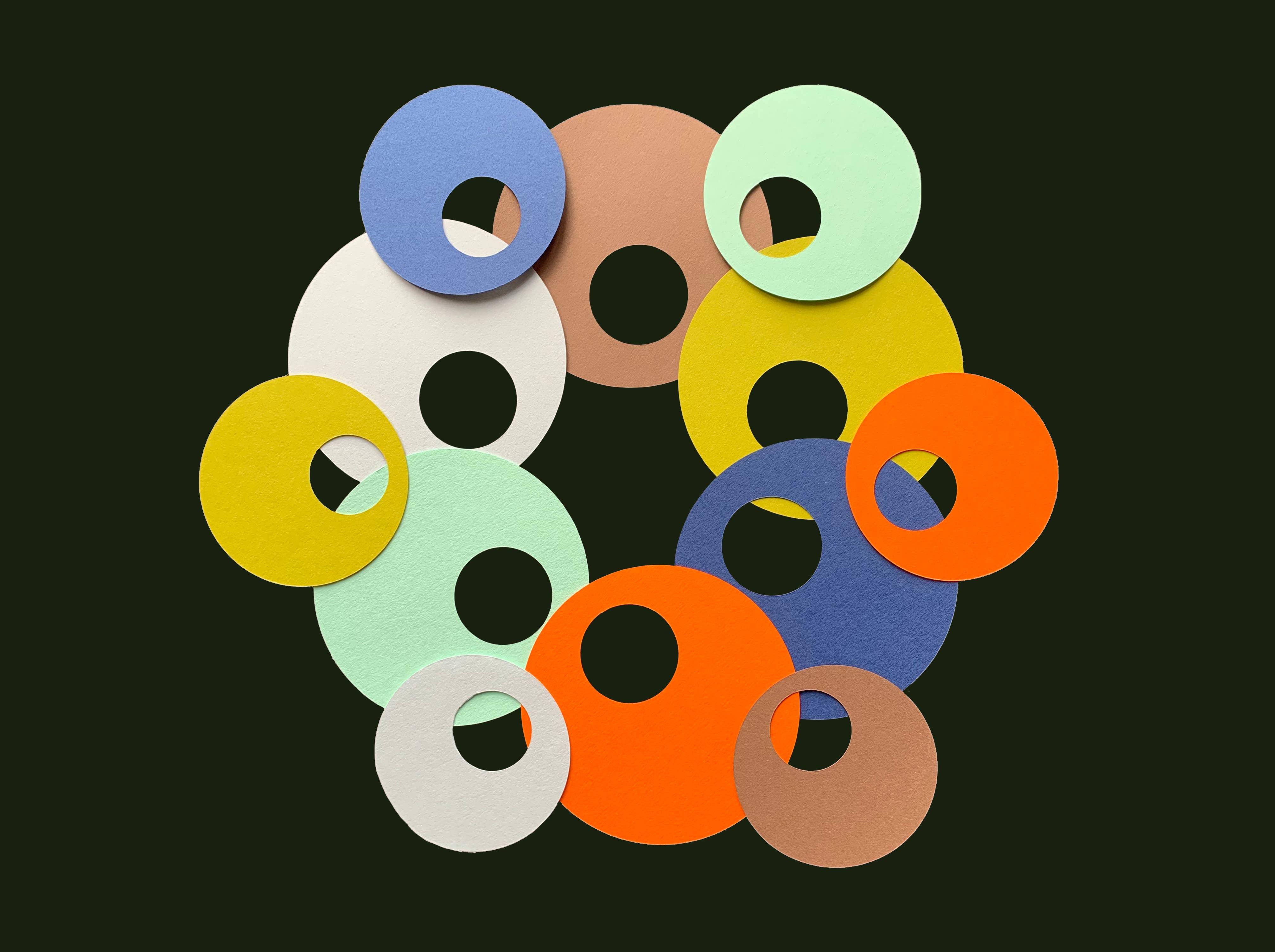 TenTa - Wholesale Gift Tag - Artisanal Hand-Cut Circle Gift Tag (Pack of 12)7