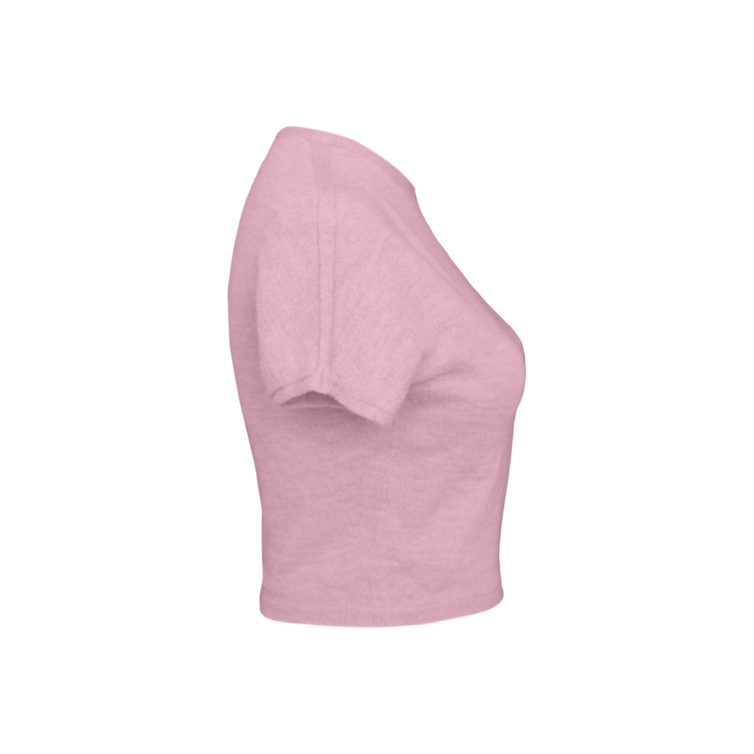 Maison Mikumo - Wholesale T-Shirt - Women's - Mika Merino Cropped Tee - Sakura1