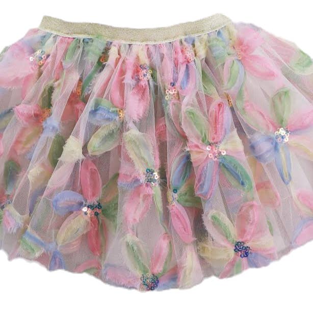 Flora-tutu med handsydda paljetter för wholesale av Sparkle Sisters by Couture Clips