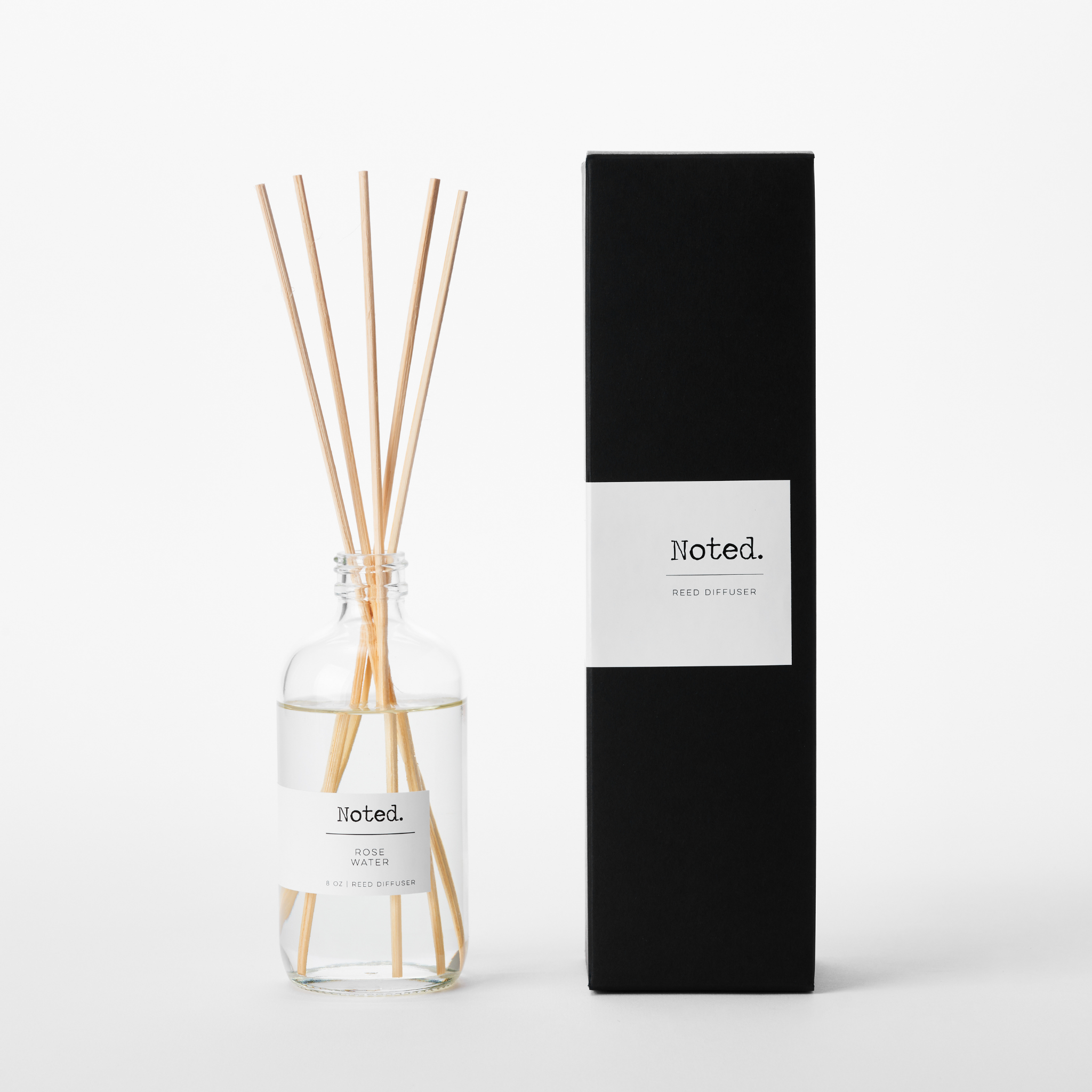 Noted Candles - Wholesale Reed Diffuser - Rose Water Reed Diffuser1