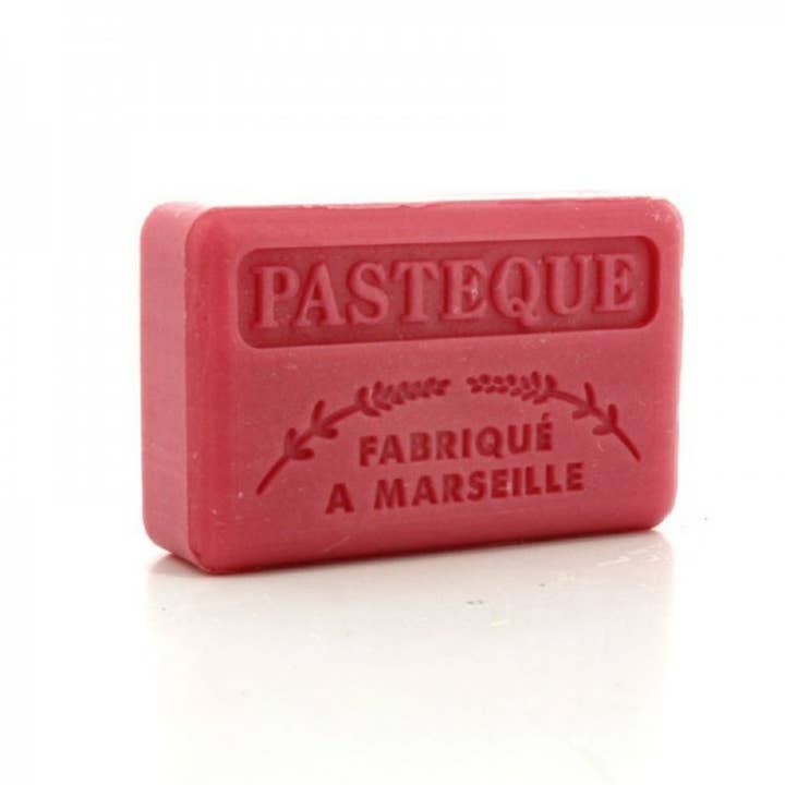 Pastèque - Savon français au beurre de karité biologique 125g pour la vente par Au Savon de Marseille