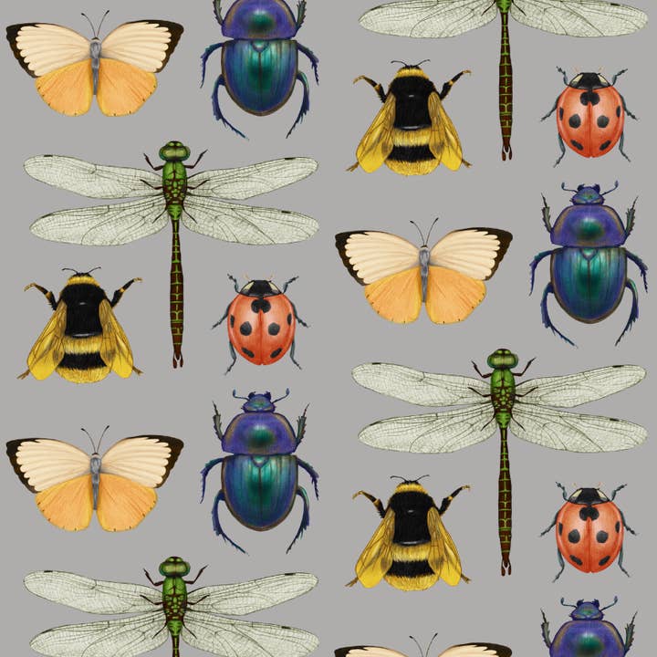 Allgifts Australia - Wholesale Tea towel - Tea Towel - Insects0