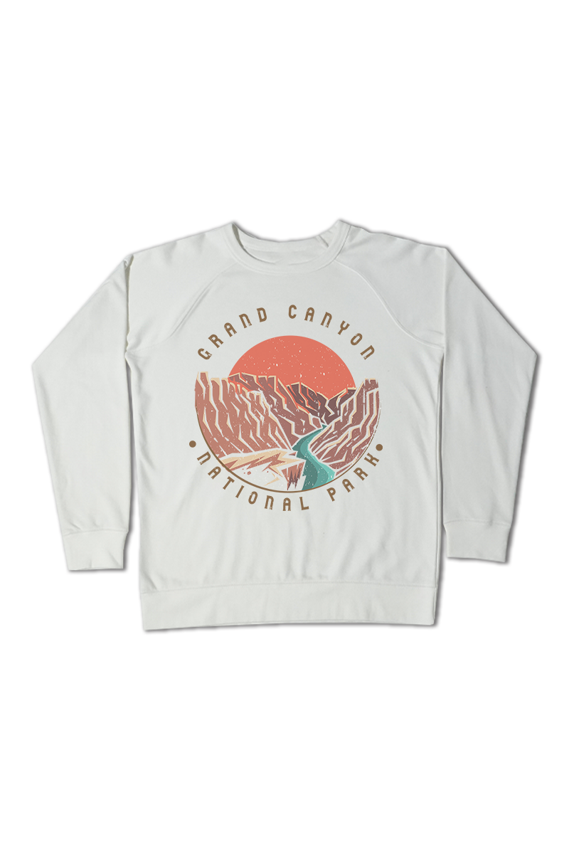 Bella Me – wholesale Sweatshirt med tryck - Dam – Sunset Grand Canyon Crewneck4