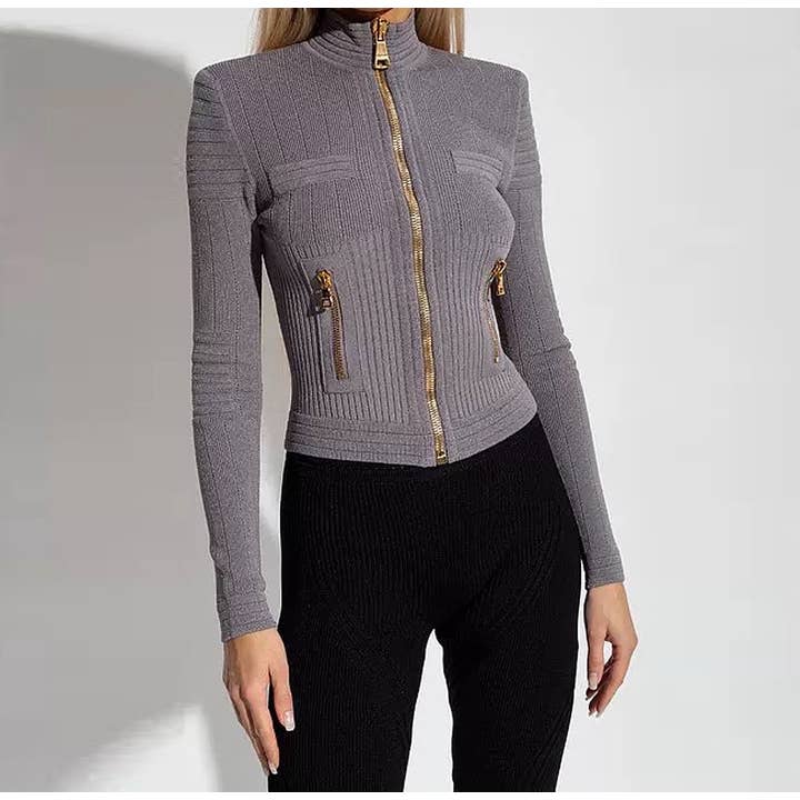 Sanyao Fashion - Vente Cardigan – femme - Manteau Cardigan à Manches Longues en Tricot de Qualité SY349 avec Col Rond14