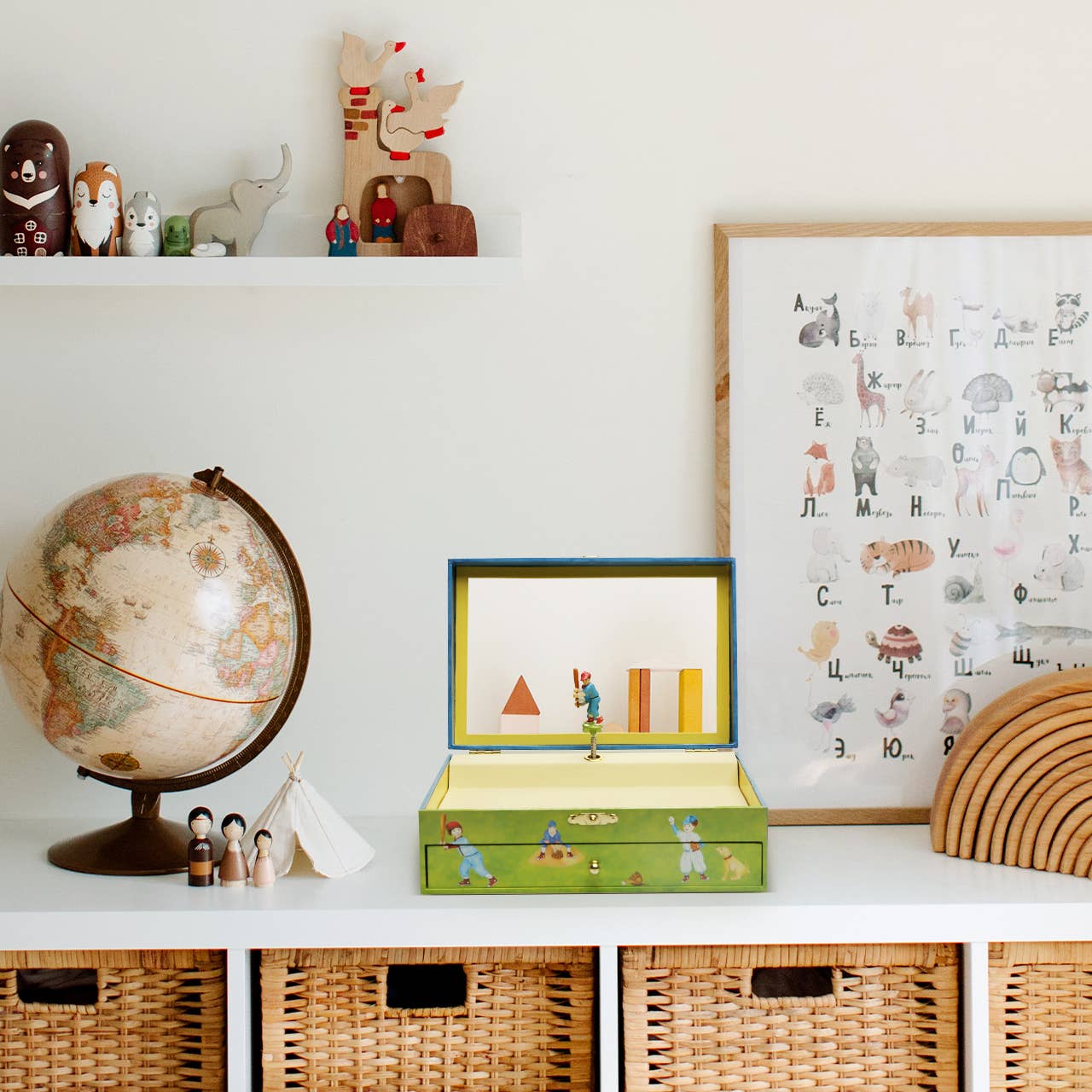 Enchantmints – wholesale Musikdosa - Barn och baby – Baseboll Speldosa Gåva: Julen 2025 | Partileksaker2