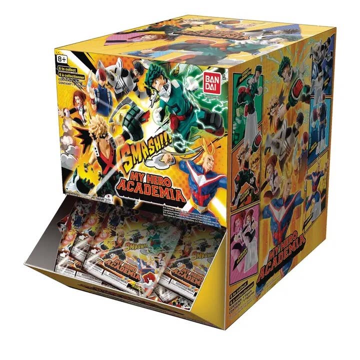 My Hero Academia Wave 1 Gashapon Blind Bags Retail Box of 24 for wholesale by Lionstar