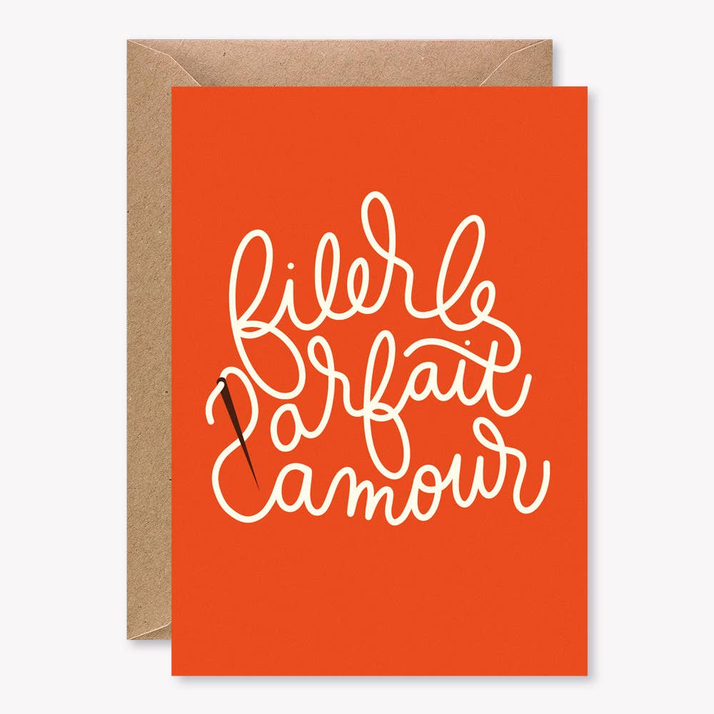 Lulu la nantaise - Vendita all'ingrosso Biglietti d'amore - Filare il perfetto amore - Biglietto d'auguri0