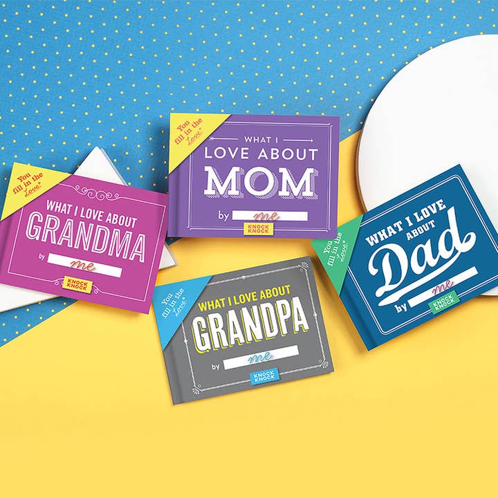 Knock Knock - Wholesale Book - Adult - What I Love about Grandma Fill in the Love® Book