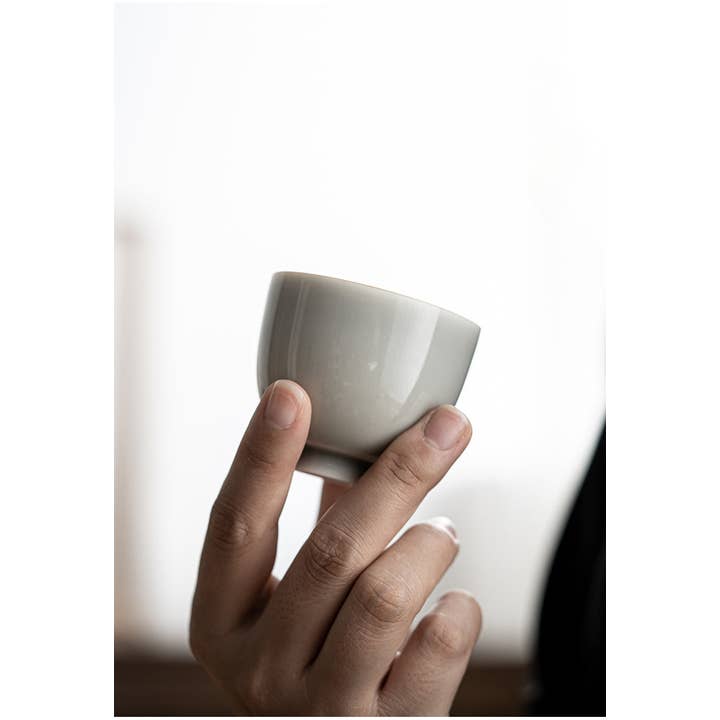 Gohobi (We cover U.S. import duties) - Vendita all'ingrosso Tazza da tè/caffè - Tazza da tè Gohobi, fatta a mano, colore: grigio ghiaccio15